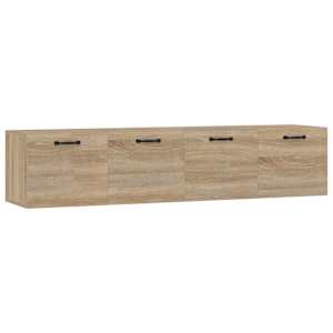 vidaXL seinakapid, 2 tk, Sonoma tamm, 60 x 36,5 x 35 cm, tehispuit