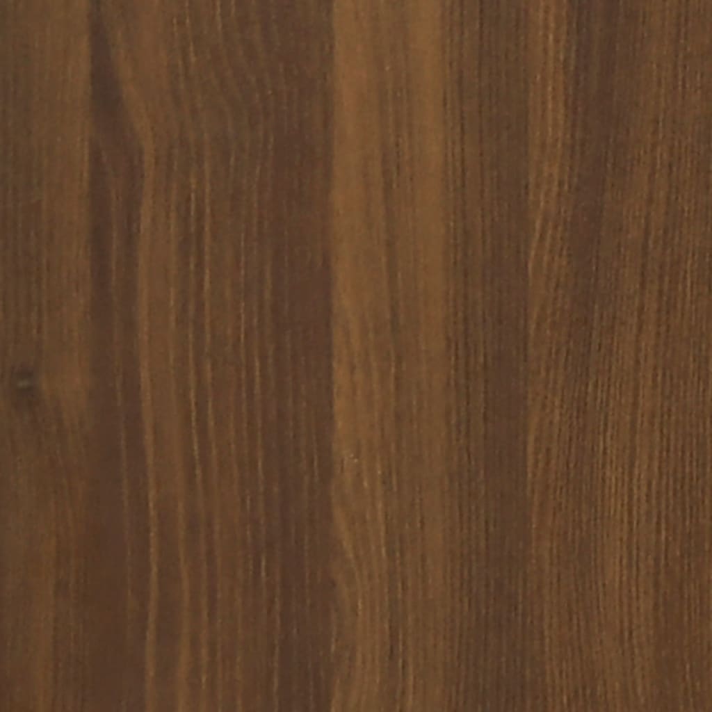 2 db barna tölgyszínű szerelt fa faliszekrény 60x36,5x35 cm 