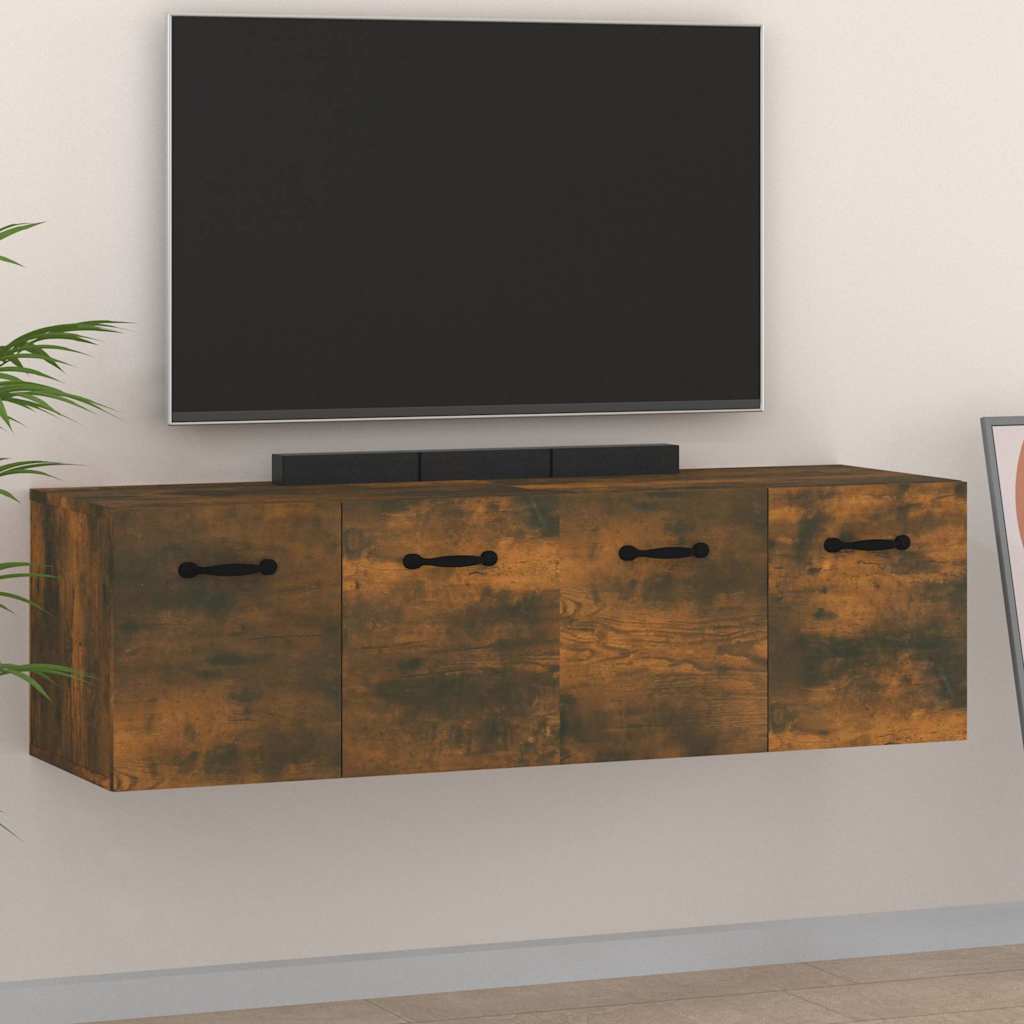 vidaXL Szafki wisz�ce, 2 szt., przydymiony d�b, 80x35x36,5 cm