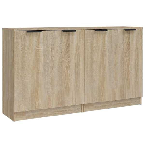 vidaXL puhvetkapid 2 tk, Sonoma tamm, 60 x 30 x 70 cm, tehispuit