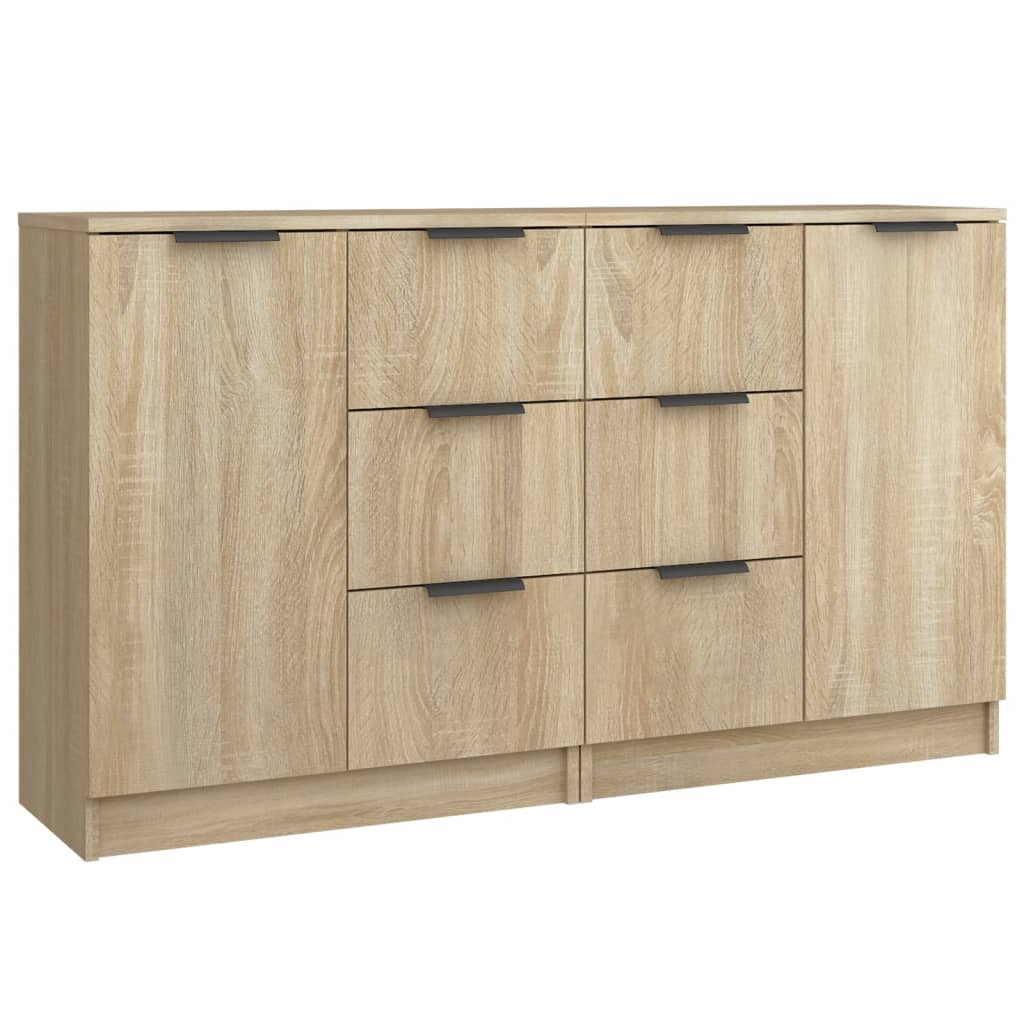 vidaXL Příborníky 2 ks dub sonoma 60 x 30 x 70 cm kompozitní dřevo