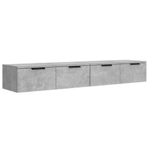 vidaXL seinakapid 2 tk, betoonhall, 68 x 30 x 20 cm, tehispuit