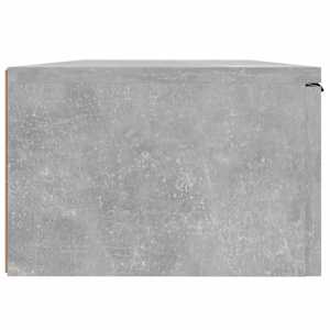 Nástěnné skříňky 2 ks betonově šedé 68x30x20cm kompozitní dřevo - obrázek 10
