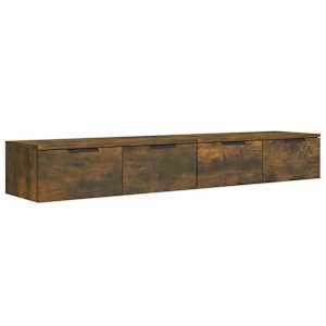 vidaXL seinakapid, 2 tk, suitsutatud tamm, 68x30x20 cm, tehispuit