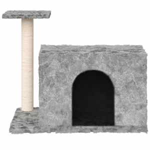 Škrabadlo pro kočky se sisalovým sloupkem světle šedé 51 cm - obrázek 3