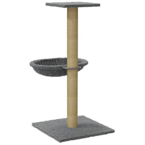 Škrabadlo pro kočky se sisalovým sloupkem světle šedé 74 cm - obrázek 6