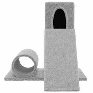 Škrabadlo pro kočky se sisalovým sloupkem světle šedé 59 cm - obrázek 3