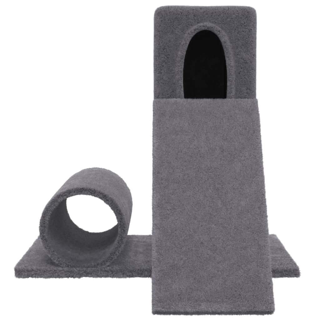 vidaXL Kattenmeubel met sisal krabpalen 59 cm donkergrijs afbeelding