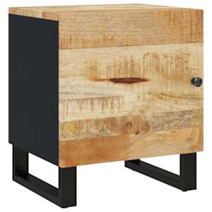 Noční stolky 2 ks 40 x 33 x 46 cm masivní mangovníkové dřevo - obrázek 8