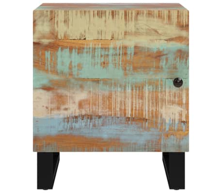 vidaXL Nachttisch 40x33x46 cm Altholz Massiv