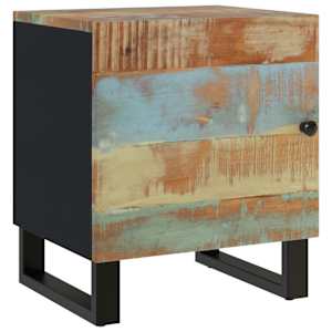 Noční stolky 2 ks 40 x 33 x 46 cm masivní recyklované dřevo - obrázek 15