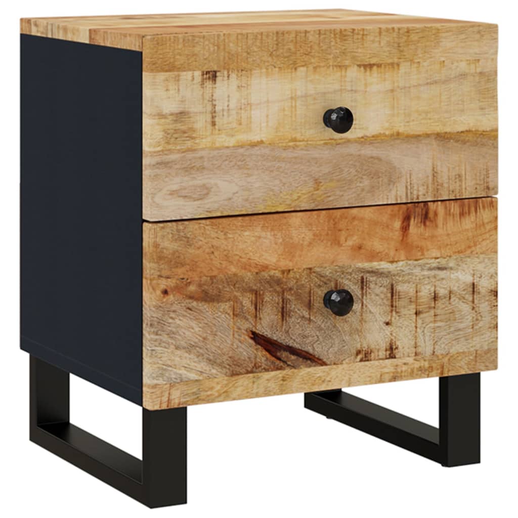 VidaXL Bedside Cabinet 15.7x13x18.1 Solid Wood Mango