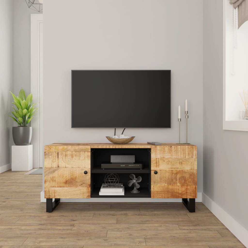 vidaXL TV skříňka 105x33x46 cm masivní mangovníkové dřevo
