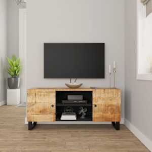 TV omarica 105x33x46 cm trden mangov les