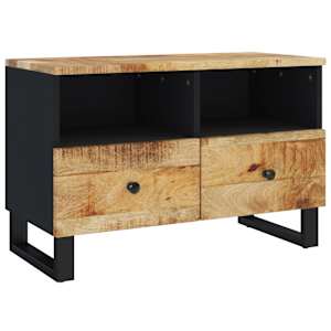 TV skříňka 70 x 33 x 46 cm masivní mangovníkové dřevo - obrázek 2