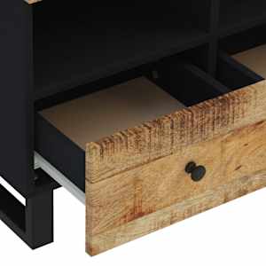 TV skříňka 70 x 33 x 46 cm masivní mangovníkové dřevo - obrázek 7