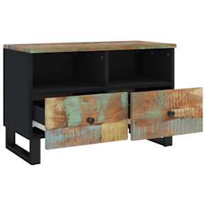 TV skříňka 70 x 33 x 46 cm masivní recyklované dřevo - obrázek 8