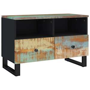 TV skříňka 70 x 33 x 46 cm masivní recyklované dřevo - obrázek 11