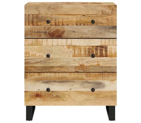 vidaXL Buffet 60x33x75 cm Bois massif de manguier
