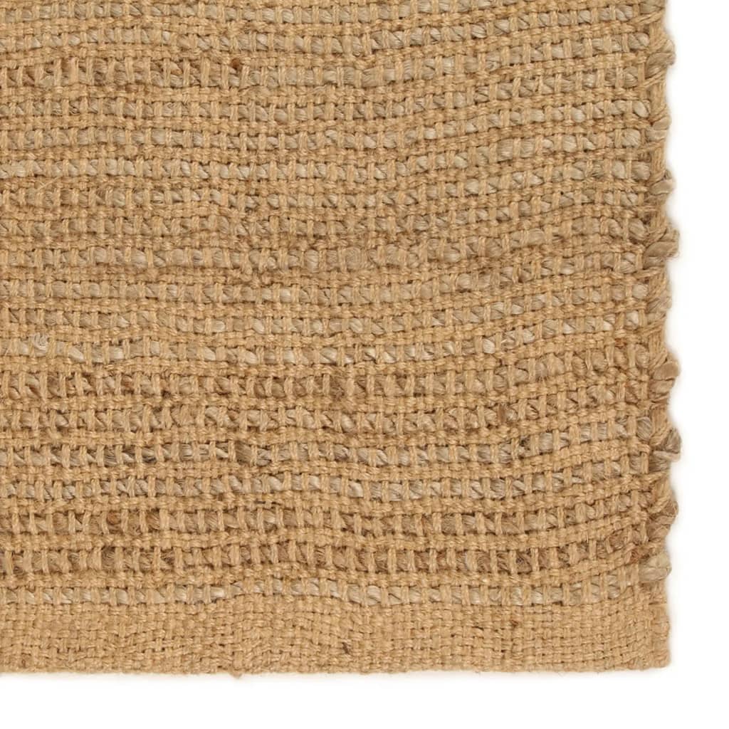 vidaXL Rug Rectangular Natural 80x160 cm Jute