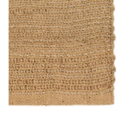 vidaXL Rug Rectangular Natural 80x160 cm Jute