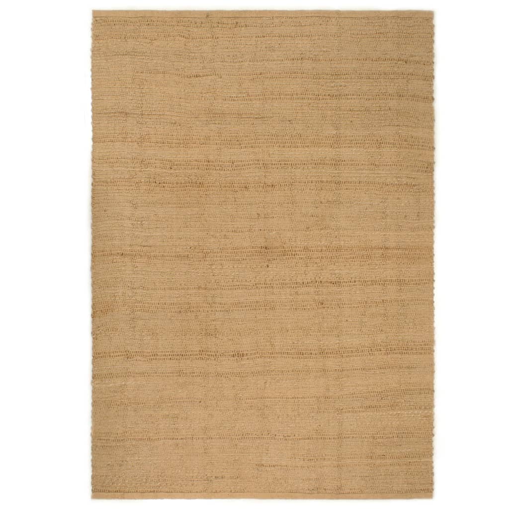 vidaXL Teppich Rechteckig Natur 160x230 cm Jute