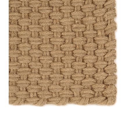 vidaXL Rug Rectangular Natural 180x250 cm Jute