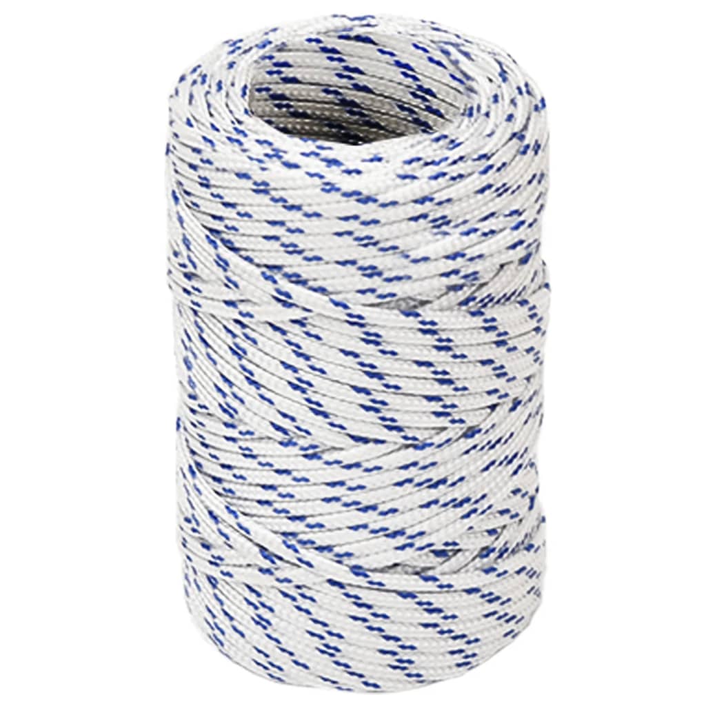 Thumbnail - vidaXL Bootsseil Weiß 2 mm 25 m Polypropylen