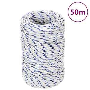 Lodní lano bílé 2 mm 50 m polypropylen - obrázek 1