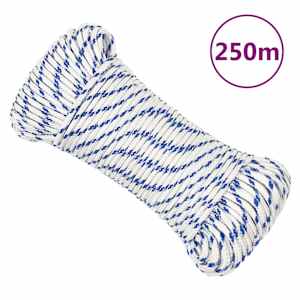 Lodní lano bílé 3 mm 250 m polypropylen - obrázek 1