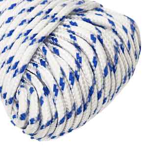 Lodní lano bílé 4 mm 25 m polypropylen - obrázek 4