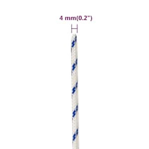 Lodní lano bílé 4 mm 25 m polypropylen - obrázek 6