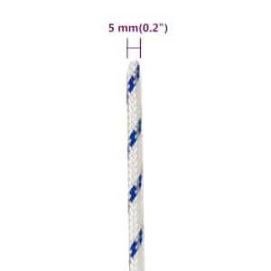 Lodní lano bílé 5 mm 50 m polypropylen - obrázek 6
