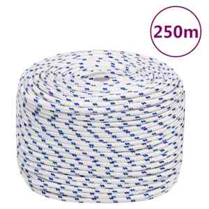 Lodní lano bílé 6 mm 250 m polypropylen - obrázek 1