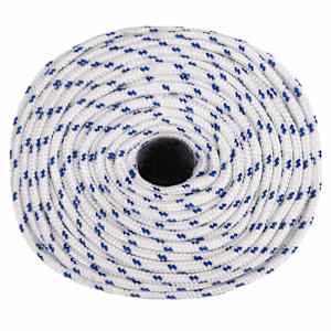 Lodní lano bílé 8 mm 50 m polypropylen - obrázek 3