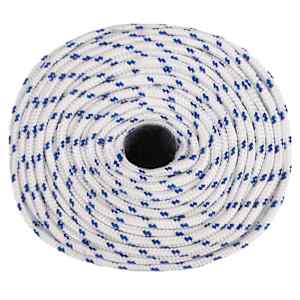 Lodní lano bílé 8 mm 250 m polypropylen - obrázek 3