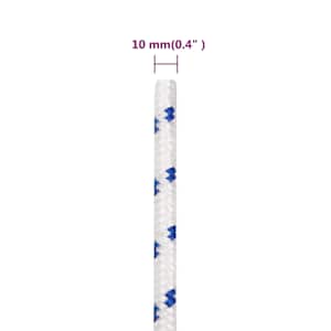 Lodní lano bílé 10 mm 25 m polypropylen - obrázek 6
