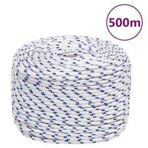 Lodní lano bílé 10 mm 500 m polypropylen - obrázek 1