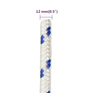 Lodní lano bílé 12 mm 25 m polypropylen - obrázek 6