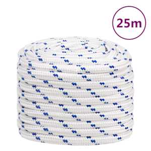 Lodní lano bílé 20 mm 25 m polypropylen - obrázek 1