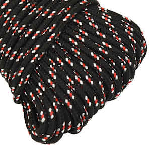 Lodní lano černé 4 mm 25 m polypropylen - obrázek 4