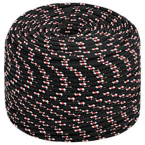 Lodní lano černé 10 mm 100 m polypropylen - obrázek 2