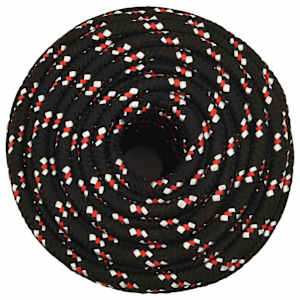Lodní lano černé 18 mm 25 m polypropylen - obrázek 3