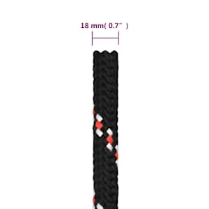 Lodní lano černé 18 mm 100 m polypropylen - obrázek 6