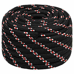 Lodní lano černé 20 mm 100 m polypropylen - obrázek 2