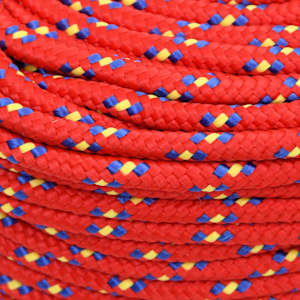 Lodní lano červené 6 mm 25 m polypropylen - obrázek 4
