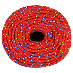 Lodní lano červené 8 mm 250 m polypropylen - obrázek 3