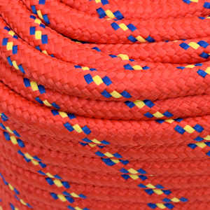 Lodní lano červené 18 mm 25 m polypropylen - obrázek 4
