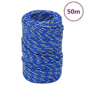 Lodní lano modré 2 mm 50 m polypropylen - obrázek 1