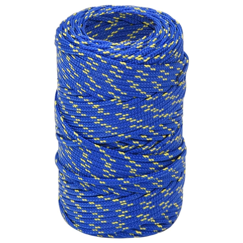 Thumbnail - vidaXL Bootsseil Blau 2 mm 500 m Polypropylen